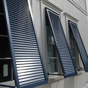 New design powder coated aluminum extrusion shutter blinds