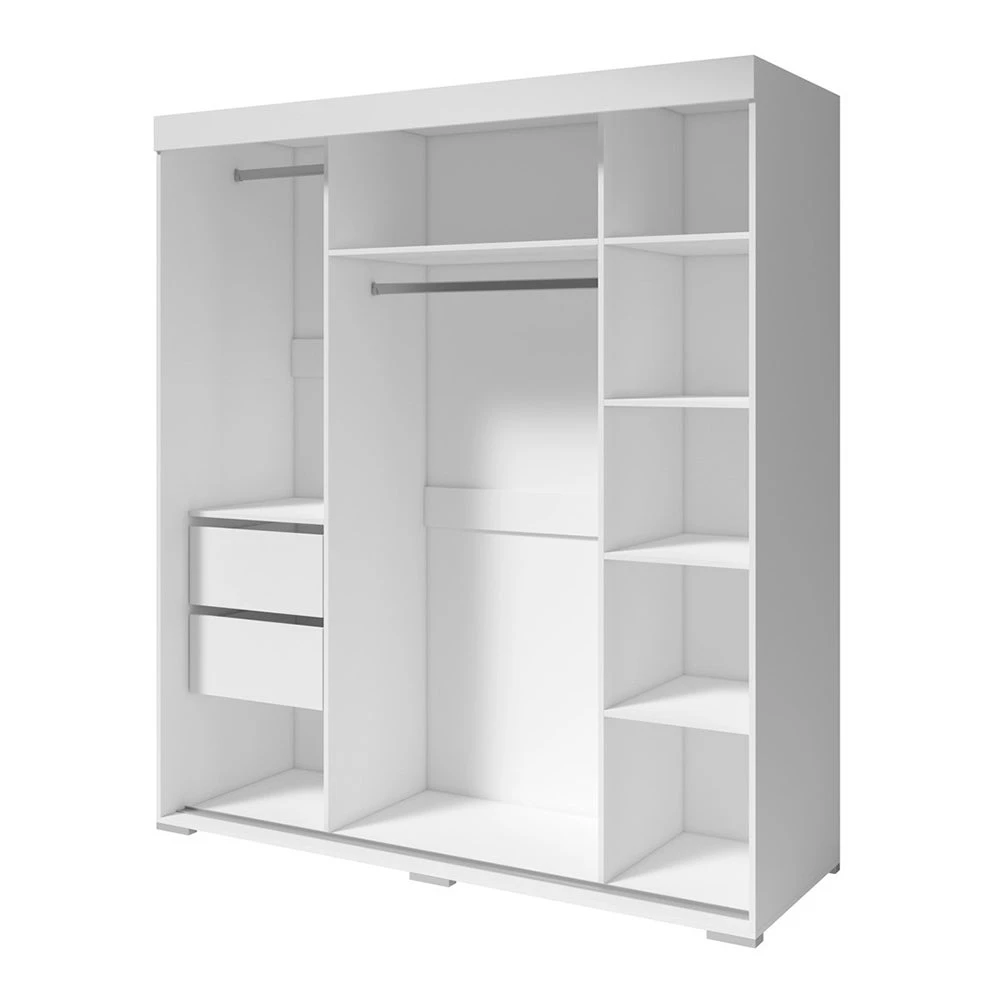 New Design Wood Wardrobe Cabinet Sliding Door Wardrobe Bedroom Furniture