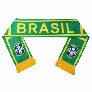 New DesignWorld Cup 32 National Football Team Scarf Brazil Football Cheerleaders Scarf