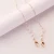 Import New love-shaped pearl chain Fashion necklace glasses chain bracelet four-in-one accessories in stock from China