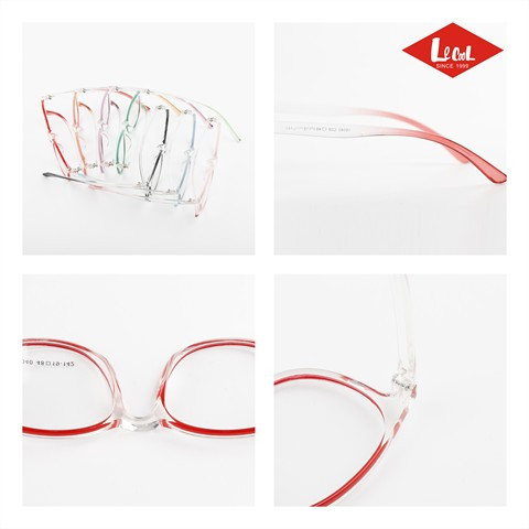 New Online Orange Glasses Anti Radiation Designer Spectacle Optical Eyewear TR90 Custom Foldable Flexible Specs Frame Guangzhou