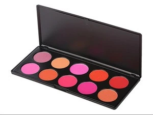 New product OEM 6 colors cosmetic concealer palette pro makeup blusher mixing blush palette