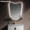 New Products Aluminium Bathroom Cabinet With Ceramic Sink Wall Vanity Cabinet For Bathroom Storage Cabinet
