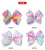 Import New style 8 inch ribbon hair bow unicorn horn ribbon hair bows clips from China