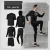 Import New Style Wholesale High Quality Hot Selling Training & Jogging Wear Fashion Active Wear Breathable Gym Running Wear from China