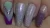 Import New styles holographic powder coating No stain gel nail varnish from China