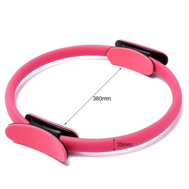 New wave stretch exercise Double Handle Yoga Fitness Circle for Yoga pilates circle
