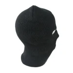 New Winter Warm Wool Knitted Hat Outdoor Cycling Windproof Custom Skimask 3 Hole Balaclava