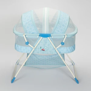 Newborn Baby Cradle Foldable Swing Bed Bassinet, Baby Sleep Bed With Swing