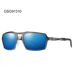 Newest Hipster Aluminum Magnesium Sports Cycling Sunglasses Mens Polarized