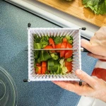 Newest salad cutter bowl salad bowl cutter vegetable chopper