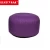 Import Newpvc pu seat round air inflatable leather ottoman pouf leather inflatable foot stool from China