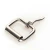 Import Nickle electroplated metal seat belt buckle with one roller pin from China