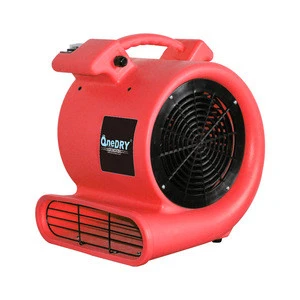 Ningbo Onedry hot sales high pressure DC 3 speed blower carpet dryer air mover centrifugal blower fan for home and bathroom