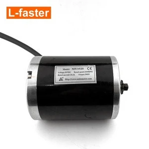 No Mount 24V36V48V 500W Electric Chain Drive Motorcycle Motor With 500W Controller And Fuse Cable