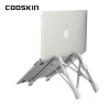 Non-slip silicone metal adjustable universal desktop laptop pc holder foldable stand flexible aluminium tablet stand