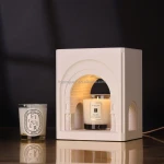 Nordic Church Dimmable Warm Candle Lamp Creative Electric Candle Melt Warm Home Decoration Table Lamp Night Light