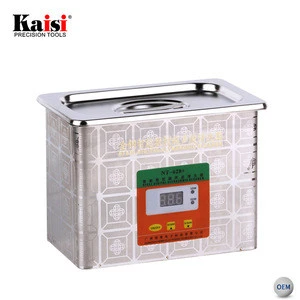 NT Ultrasilent 304 Stainless Steel 0.6L Capacity Digital Ultrasonic Cleaner For Small Parts