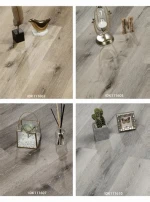 oak luxury plastic plank waterproof spc flooring material rigid core wood grain spc vinyl flooring