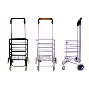 OEM China Supplier Customized Wholesaler Unique Style  Shopping Trolley Cart