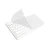 Import OEM custom logo good quality thin light weight no numeric pad mini size USB office wired keyboard with anti dust cover from Hong Kong