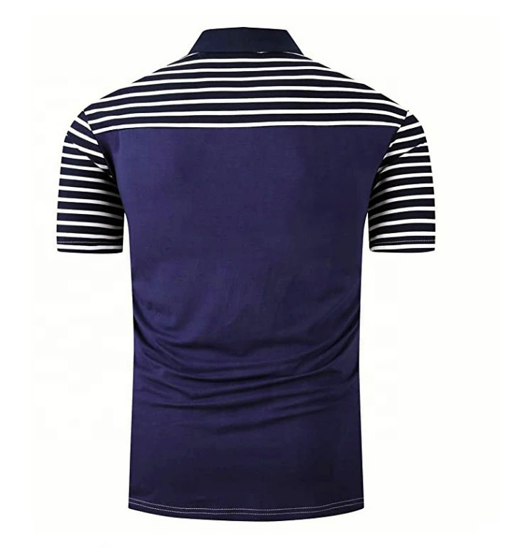 OEM Custom Wholesale Mens Sewn Stripe Long Sleeve Rugby Sports Polo Shirt With Logo Design Top Quality Shirts