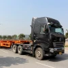 OEM Design strong loading capacity semi car 20ft 40ft trailer tri axle