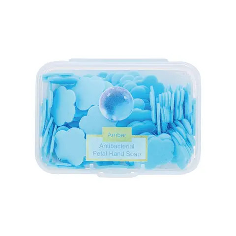 OEM Disposable Portable Disposable Soap Paper Fragrance Travel Portable Paper Soap Sheets