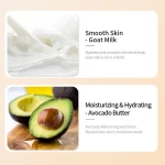 OEM Whitening Body Cream Goat Milk Body Lotion Soothing Brightening Milk Body Lotion For Women