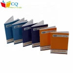 Offset paperback book printing soft cover book with saddle stitching binding