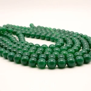 online shoppingwholesale 4mm-16mm natural green stone jade stone beads for jewellery making