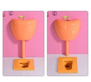 Orange Toilet KD-25SPO Colorful Baby Squatting Pan Small Toilet Bowl OEM Color WC