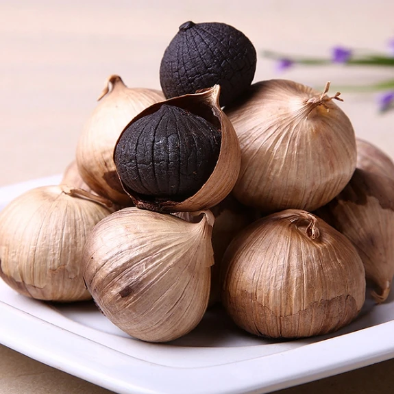 Organic natural fermented black garlic high quality health food manufacturer in Shandong China