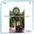 Import Outdoor Double Sided Clock Large Floor Standing Garden Street Metal Art Clock from China