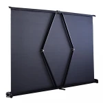 Outdoor Foldable Projector Screen, 50 Inch Projection Screen 4K HD, 16:9, Foldable Wrinkle-Free Movies Screen