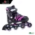 Import outdoor girls and adults flashing PU wheel roller skate inline skate from China