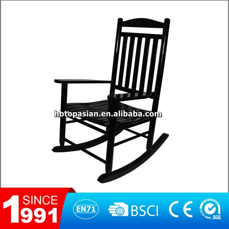 Outdoor  leisure rocking chair  wooden Rocking chair wood rocking chair