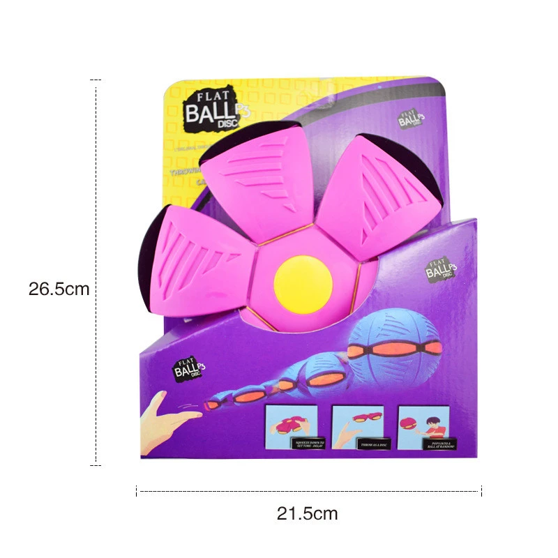 Outdoor Toy Flying Disc Ball Phlat Ball Throw A Disc , catch a ball,flying toy flat ball