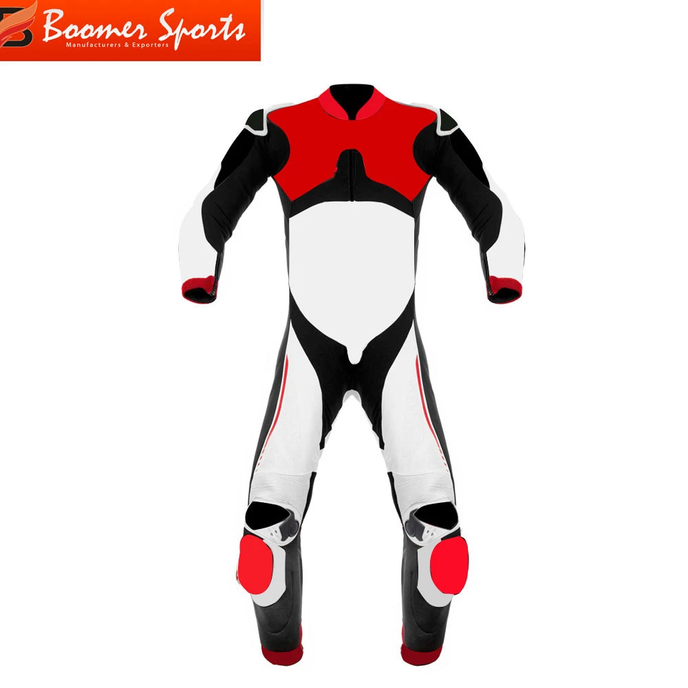 Pakistan Seller motorbike wear racing leather suit Custom design