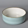 P&amp;T porcelain wholesale colorful ceramic bowls, color glazed ceramic deep bowl,soup bowl for hotel and restaurant