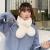 Import Pearl Fur Collar Faux Fur Imitate Rex Rabbit Fur Scarf Womens Autumn And Winter New Cute Sister Student All-matching Warm Scarf from China