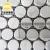 Import Penny round Italian white marble mosaic tile for floor and backsplash wall from China
