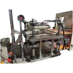 PET pe nitrile impregnated gloves making machine