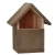 Import pet supply Garden Bird Nesting House with Apex Roof 28 or 32mm Hole or Open Fronted from China