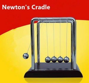 Physics mechanical experiment equipment Newtons Cradle collision balls