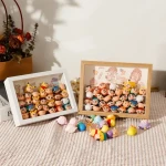 Picture Display Black Solid Wood Deep acrylic digital shadow box Shadow Box Frame for home decor