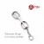 Import PIN-5293 Foldable Home Portable Folding Mini Travel Scissor Silver 2.9 inch Small Thread Cutter from China