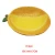 Import pineapple yellos big  Porcelain  factory crafts  ceramic fruit dishes plate household food serving tray from China