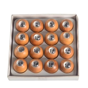 Plastic Number Ball for Wholesale Billiard Accessory