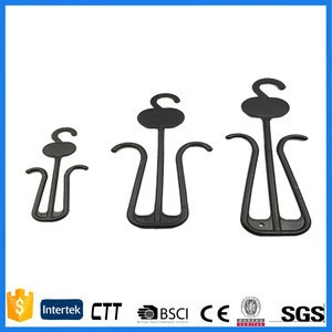 plastic shoes hanger with hook can customed logo